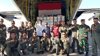 إندونيسيا ترسل مساعدات بقيمة 30 مليار روبية لسكان غزة والسودان