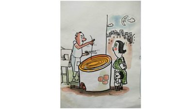 كاريكاتير رمضان .. كل يوم فنان .. الفنان رؤف عبدة 