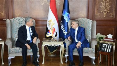 الفريق أسامة ربيع يبحث مع السفير الكوري سبل تعزيز أواصر التعاون المشترك   