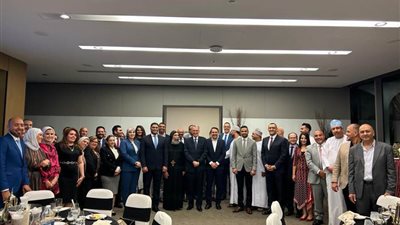 الكنيسة القبطية ببرلين تقيم مأدبة إفطار بحضور السفير المصري بألمانيا