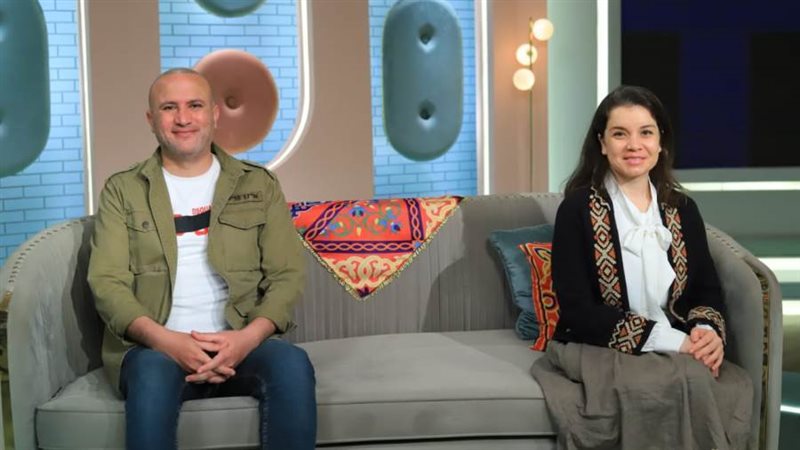 خالد دياب وزوجته