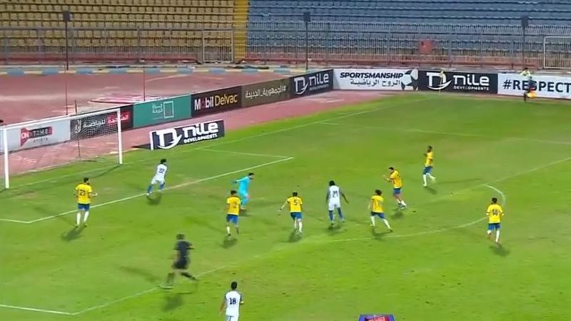 هدف أجايي أمام الإسماعيلي