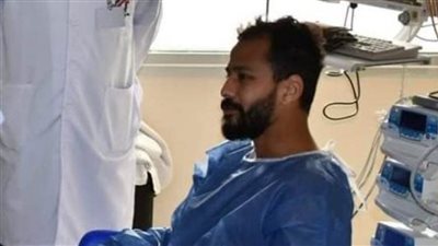 حسام وإبراهيم حسن يزوران أحمد رفعت في المستشفى