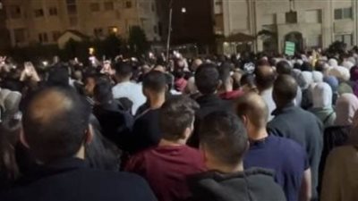  تجدد المظاهرات في محيط السفارة الإسرائيلية في الأردن