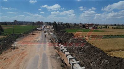 توسعة ورفع كفاءة دائري عاصمة كفر الشيخ