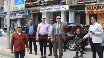محافظ كفر الشيخ يقود حملة لإزالة الإشغالات والتعديات بشوارع العاصمة