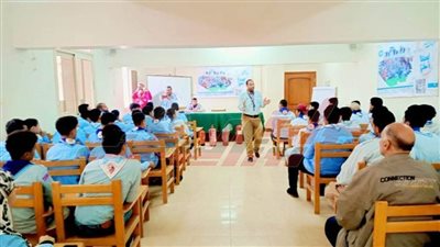 تنفيذ الدورة تدريبية في الدفاع المدني لأعضاء الجوالة بكفر الشيخ