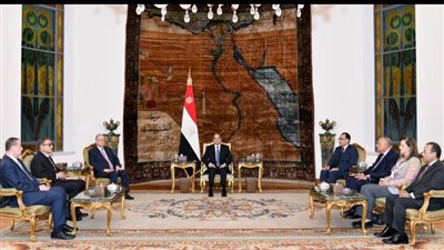 عاجل.. الرئيس السيسي يستقبل رئيس الوزراء الفلسطينى 