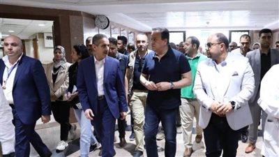 وزير الصحة يتفقد مستشفى محلة مرحوم التخصصي بالغربية 