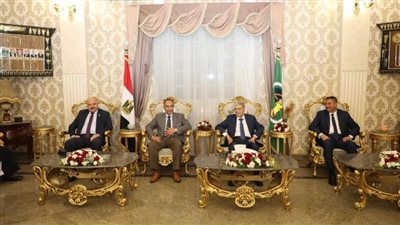محافظ المنيا يستقبل المهنئين بعيد العيد ويؤكد: مبادرة 