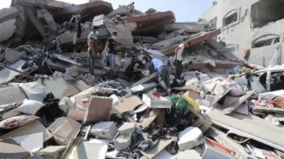 استشهاد ١٧ فلسطينياً في قصف إسرائيلي استهدف مخيمات اللاجئين في غزة