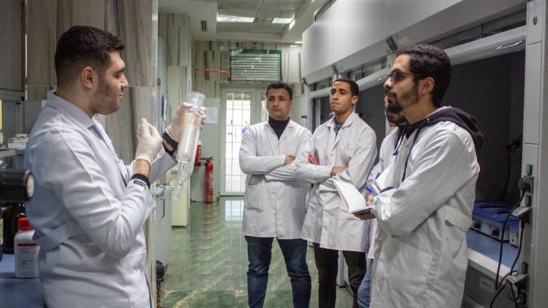 معمل متبقيات المبيدات