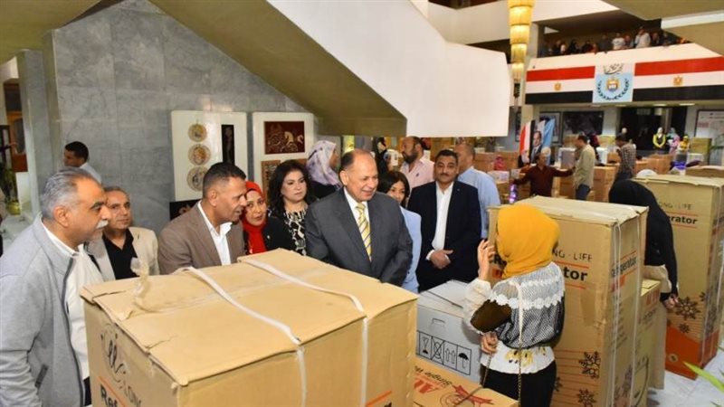 محافظ أسيوط خلال