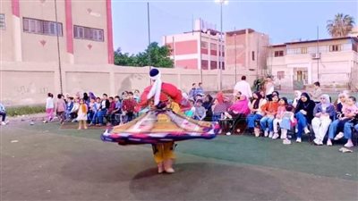 تنورة وفنون شعبية وهدايا للأطفال باحتفالات عيد الفطر بكفر الشيخ