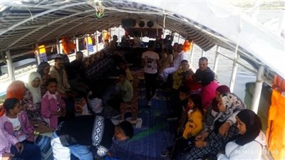 حملات تفتيشية على المراكب النيلية والمعديات بالمنيا