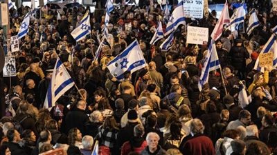  مظاهرات في إسرائيل للمطالبة بانتخابات مبكرة وتبادل الأسرى بغزة