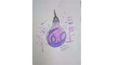 صفاء طه.. رسم بالفم 