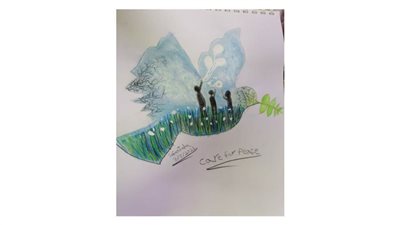 صفاء طه.. رسم بالفم 