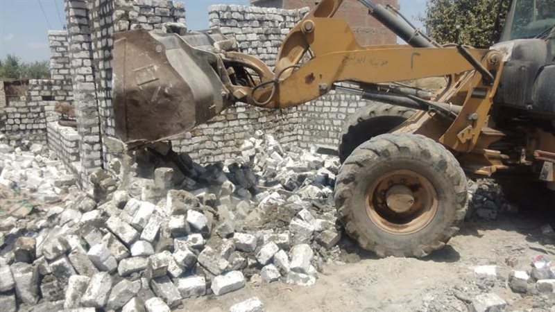 جانب من حملات الإزالة