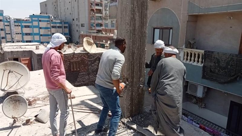 جانب من حملات الإزالة