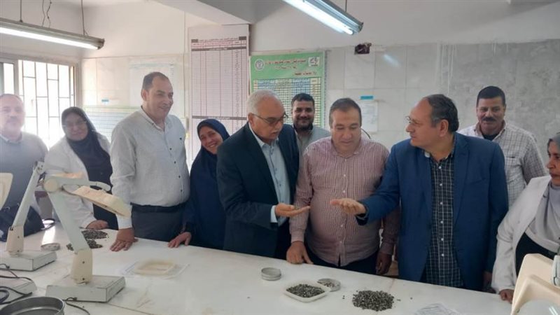 خلال تفقد محطة غربلة