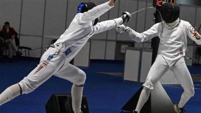 منافسات سلاح سيف المبارزة ببطولة العالم بالسعودية