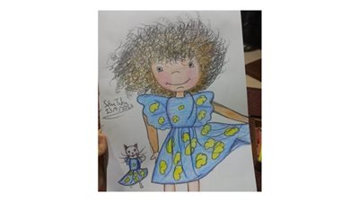 صفاء طه.. رسم بالفم 