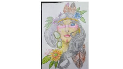 صفاء طه.. رسم بالفم 