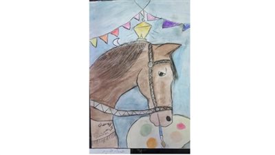 صفاء طه.. رسم بالفم 