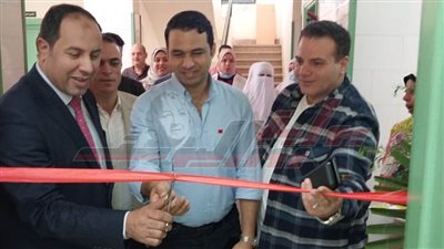 وكيل صحة كفر الشيخ يفتتح قسم العلاج الطبيعي بوحدة سنديون الصحية