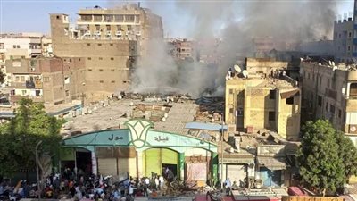   حريق يدمر 20 محلًا بمول تجارى بأسوان وخسائر بأكثر من مليونى جنيه