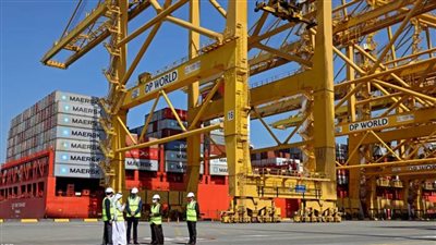 5 خطوط جديدة خلال الربع الأول من العام تستقبلها موانئ دبي العالمية بالسخنة