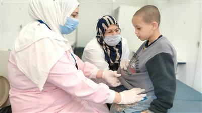 توقع الكشف الطبي على 1633 حالة بالمجان خلال قافلة طبية بقرية أولاد مرجان بالمنيا 