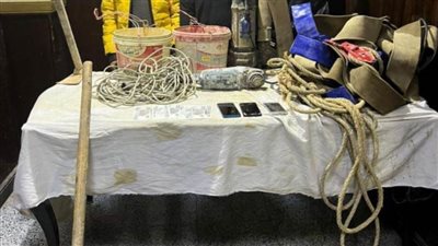 ضبط 3 أشخاص بالقاهرة لقيامهم بأعمال حفر بقصد التنقيب غير المشروع عن الآثار