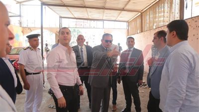 نورالدين يتفقد السوق الدائمة بغرب عاصمة كفر الشيخ