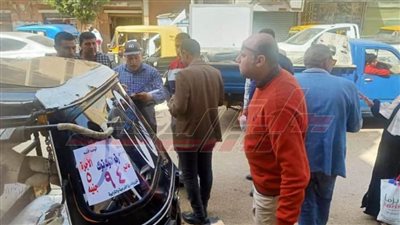استمرار تطبيق التعريفة الموحدة لمركبات التوك توك بقلين في كفر الشيخ