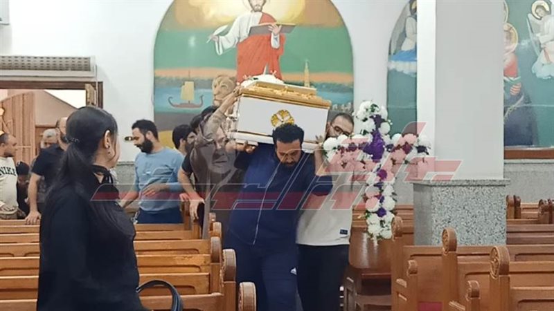 تشييع جثمان الشاب