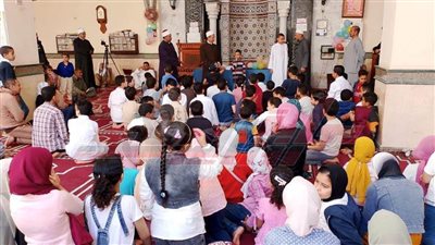 فعاليات برنامج لقاء الجمعة للأطفال بكفر الشيخ