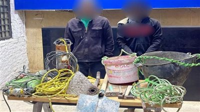 القبض على متهمين ينقبان عن الآثار بعقار بالقاهرة