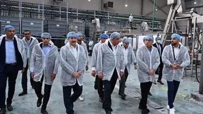 رئيس الوزراء يتفقد أحد مصانع منتجات الألبان والأغذية ضمن جولته بالمنطقة الصناعية بدمياط الجديدة