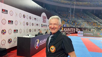 مشرف الاتحاد الدولي للكاراتيه: تنظيم مصر لبطولة البريميرليج مذهل