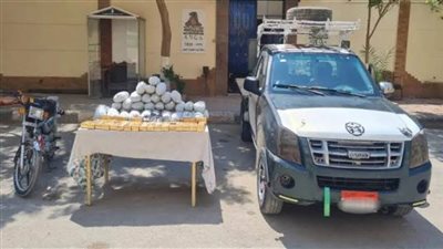 الداخلية تضبط عنصرين إجراميين بحوزتهما مخدرات بالسويس تقدر بـ3,6 مليون جنيه