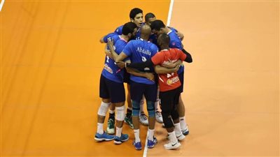 الأهلي يهزم الشرطة الرواندي ويتأهل إلى نصف نهائي بطولة إفريقيا للطائرة