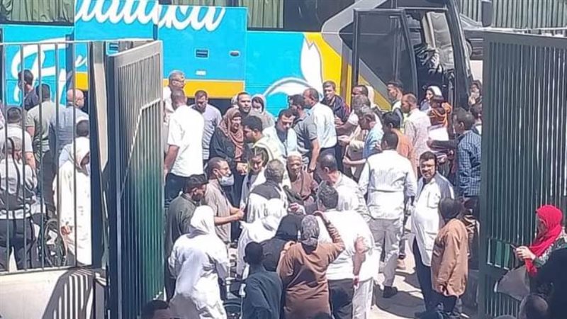 جانب من استقبال المرضي