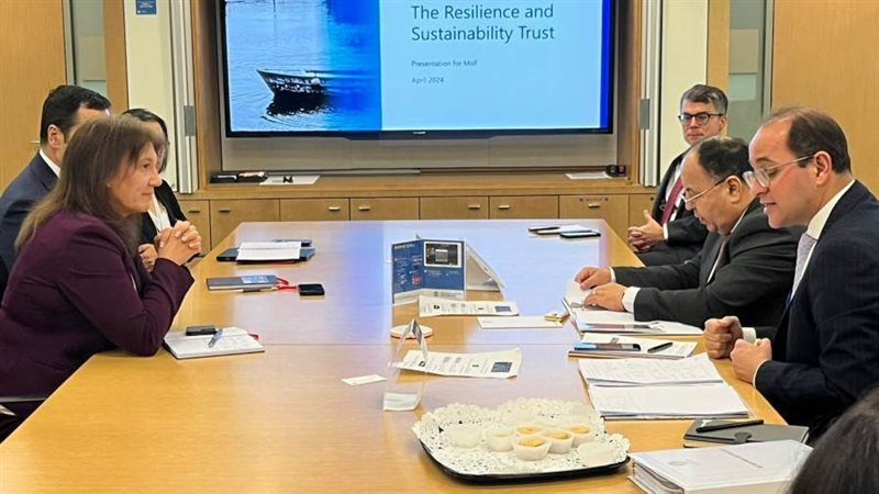 وزير المالية خلال