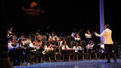 أوركسترا الأطفال بقيادة راجي المقدم ضمن مواهب الأوبرا بالجمهورية 