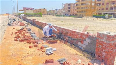  تطوير كورنيش الفنار بمصيف بلطيم في كفر الشيخ 