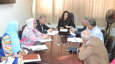  فريق عمل بالبحيرة لمتابعة أعمال مشروعات مياه الشرب والصرف الصحي 