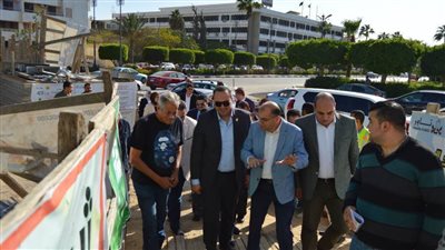 الإسماعيلية: رئيس هيئة الرعاية الصحية يتفقد موقع المستشفى الافتراضي