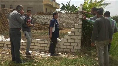 إزالة 26 حالة تعدٍ بإجمالي مساحة 1757 م2 على أملاك الدولة بالبحيرة 